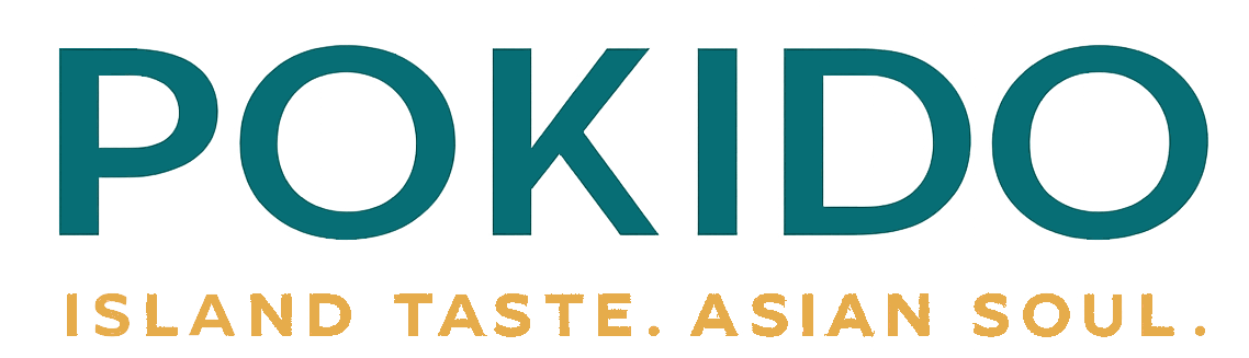 pokido logo island taste, asian soul